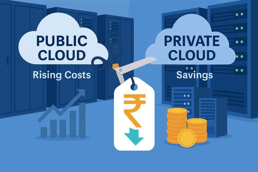 Understand TCO comparison Private vs Public Cloud with Cloud Flex